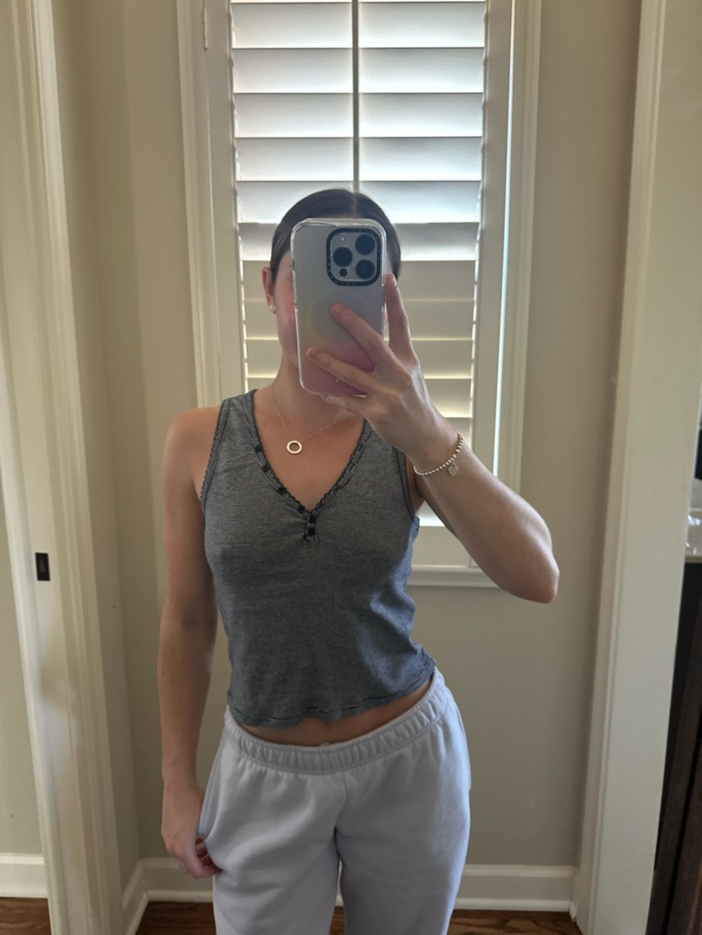 Striped tank top